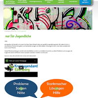 Website NFJ - Screenshot Homepage