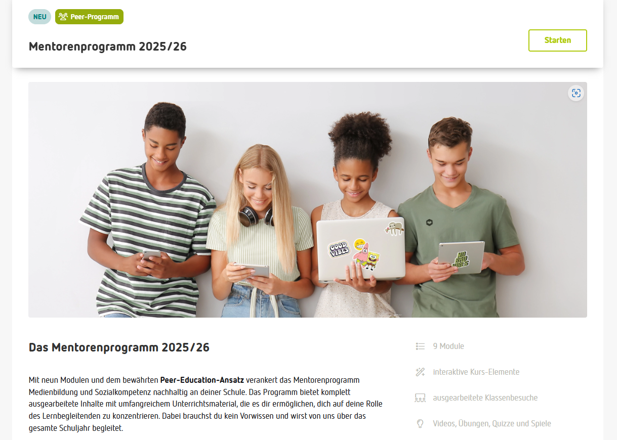 Mentorenprogramm Mentorenprogramm